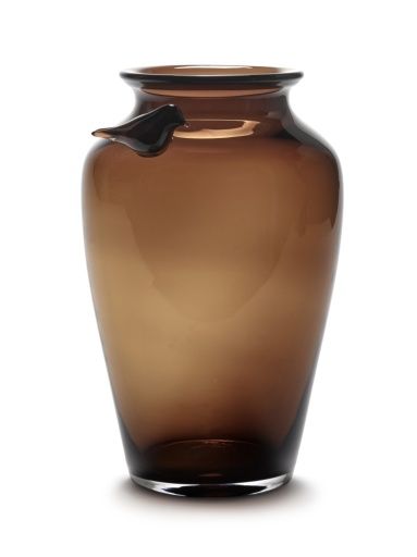 VASE L AMBER PERCH, Colour: AMBER