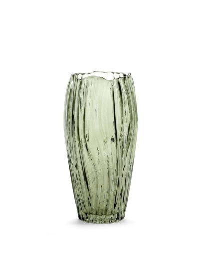 VASE 02 L GREEN