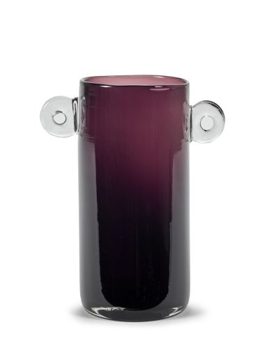 VASE AUBERGINE WIND &amp; FIRE, Colour: AUBERGINE