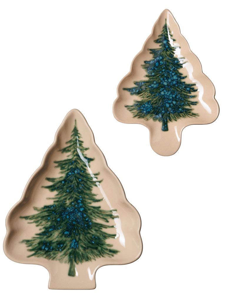 Trincket trays fir tree