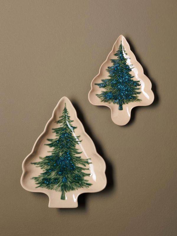 Trincket trays fir tree