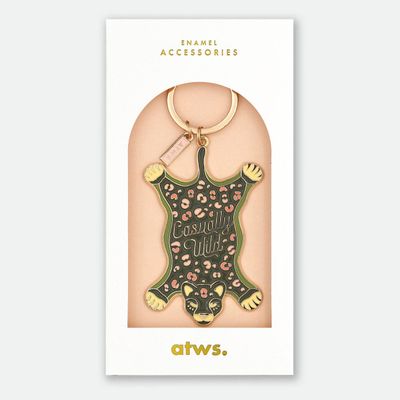Leopard Carpet - Keychain