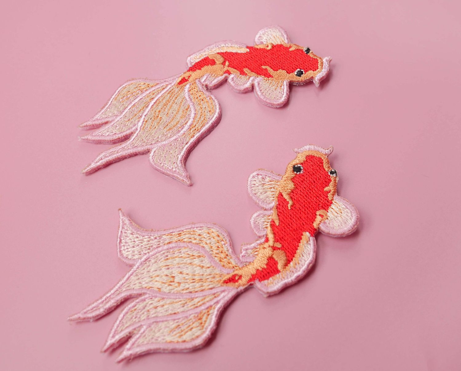 Iron-On Patch Duo Koi Carp