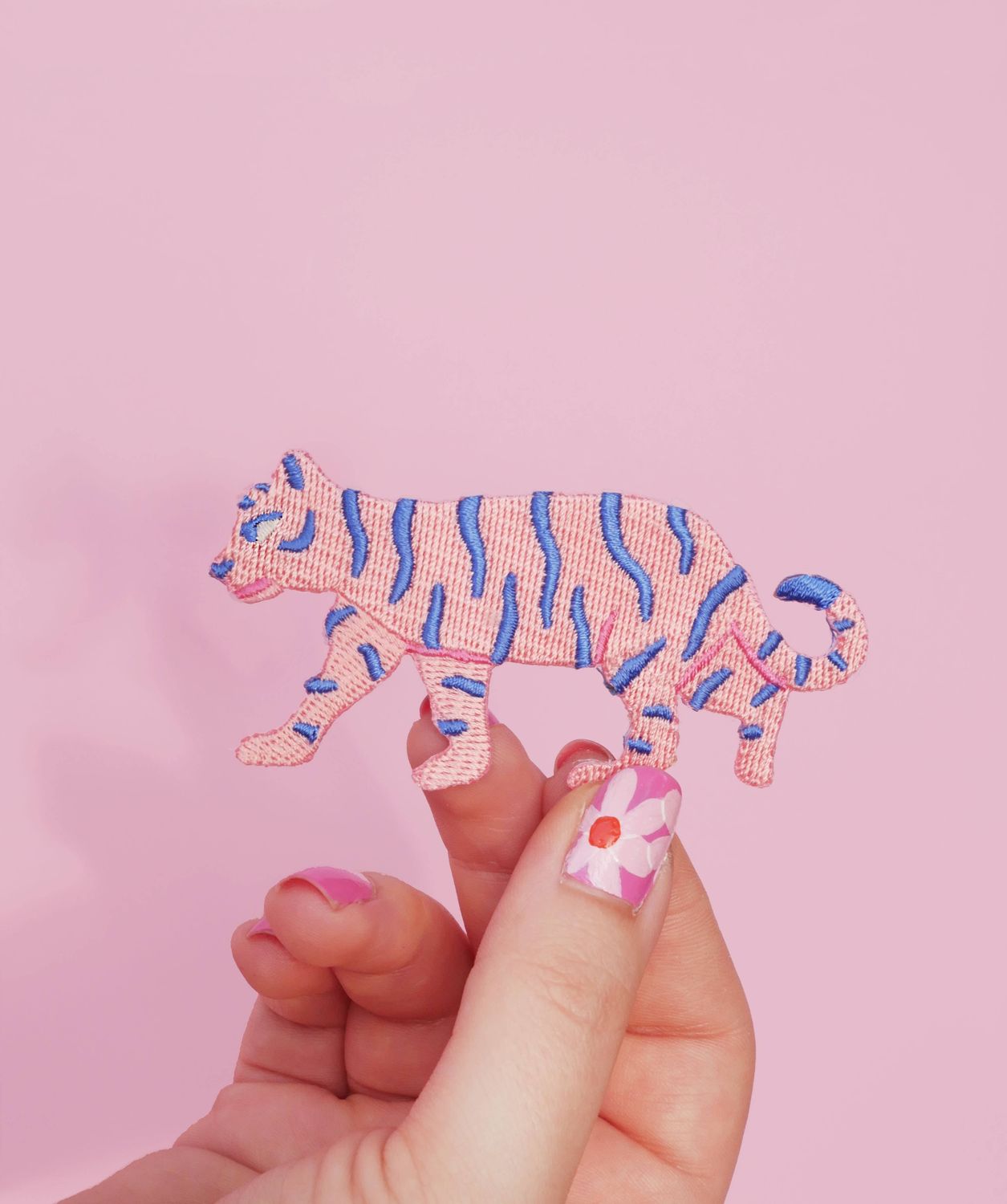 Iron-On Tiger Patch