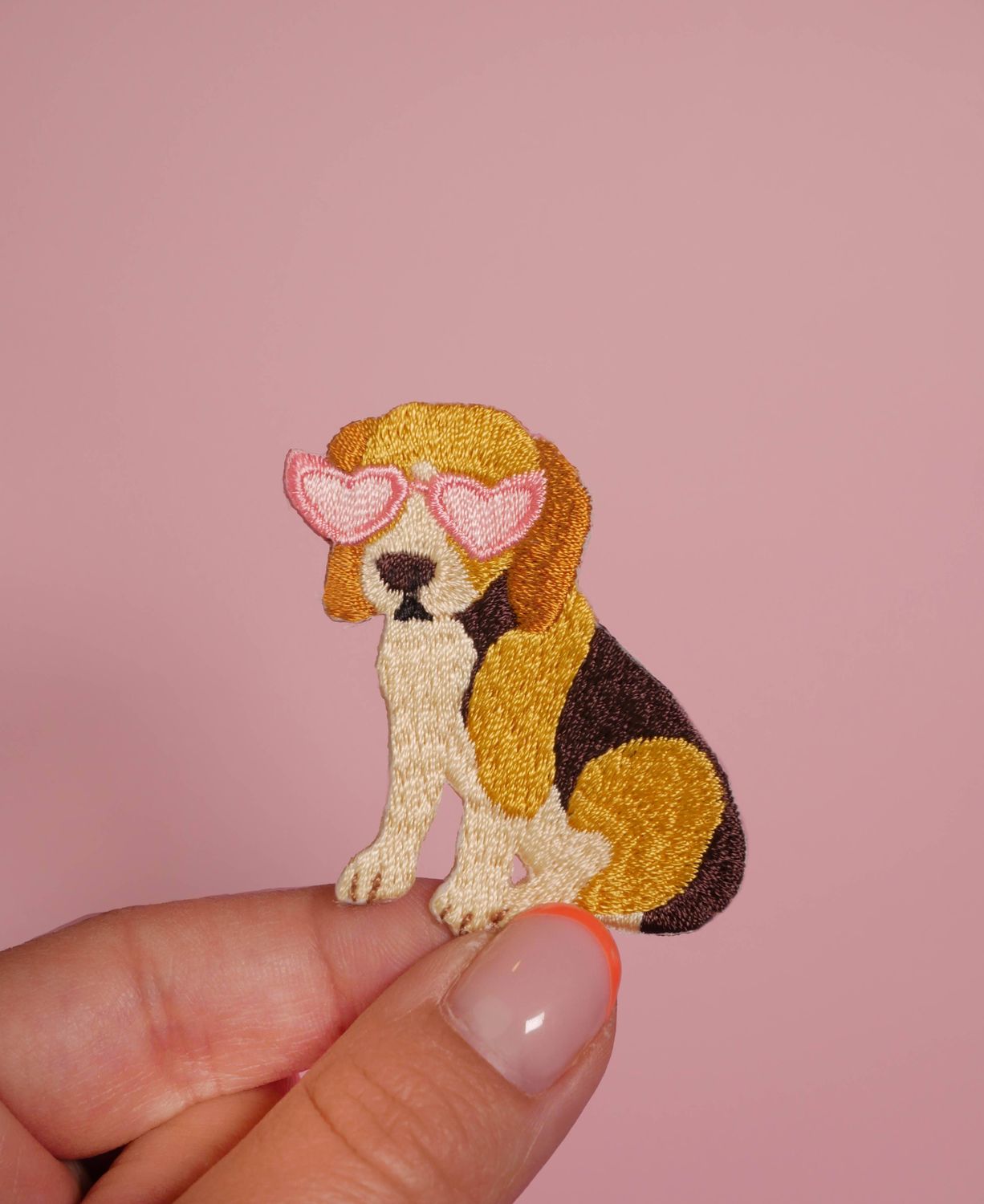 Iron-On Patch Beagle