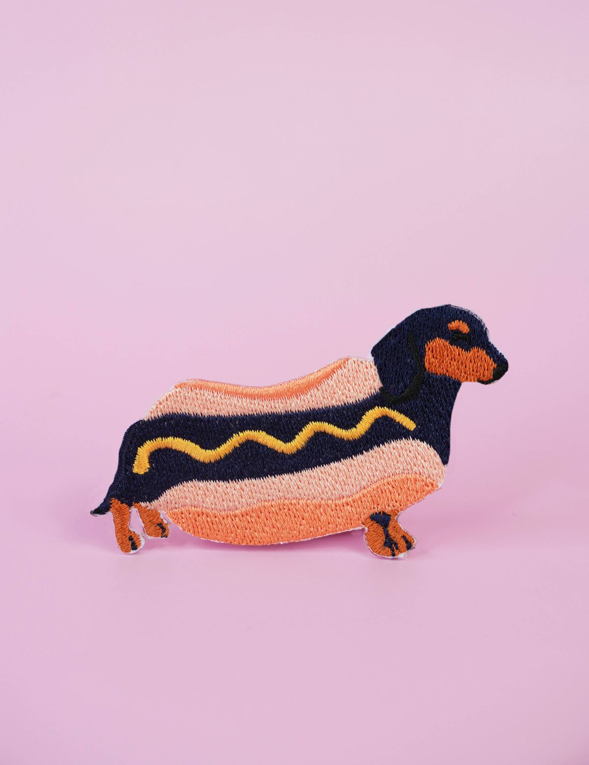 Iron-on patch Dachshund