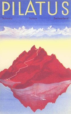 Magnet MF-892 Travel Poster for Switzerland