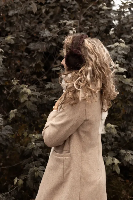 Lambswool &amp; Suede Earmuffs | 4 Styles | One Size