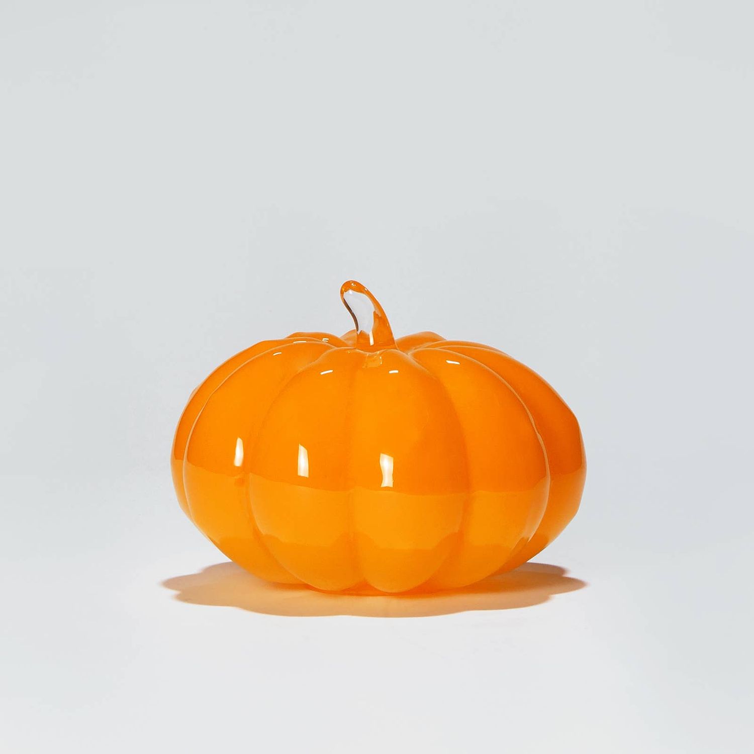 Pumpkin from the greengrocer in orange