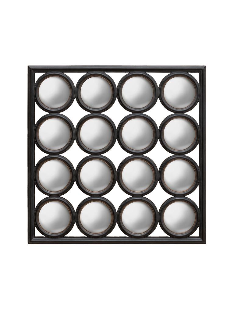 Wall Decoration 16 Small Convex Mirrors
