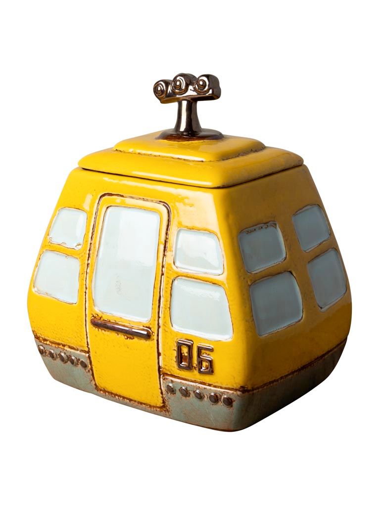 Yellow Cable Car Box