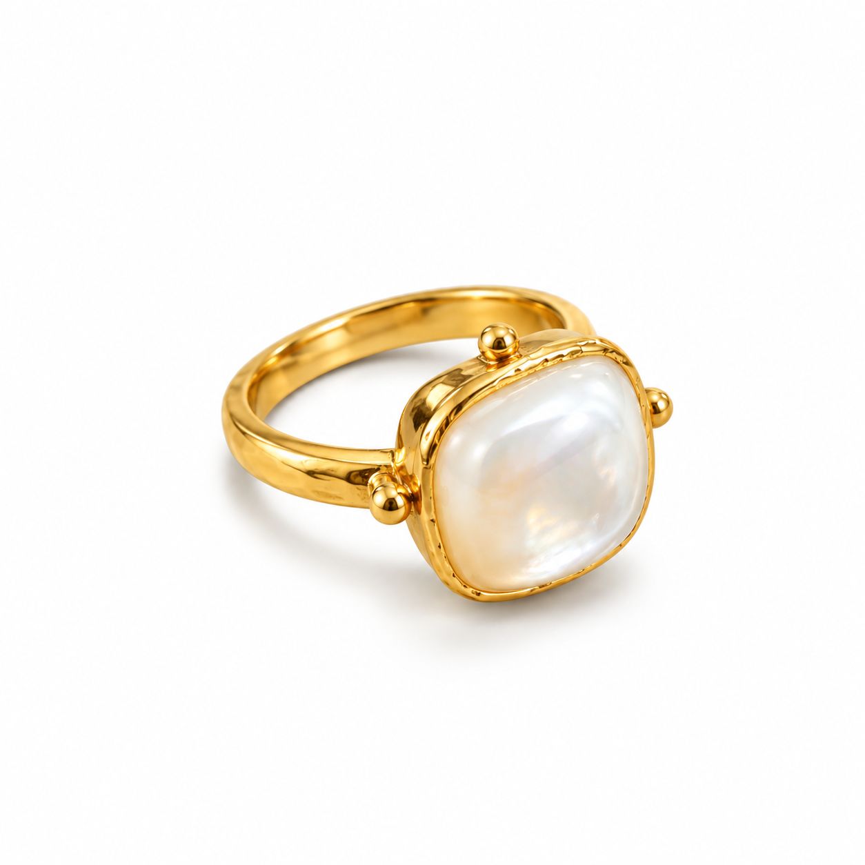 Ring Mother of Pearl Large