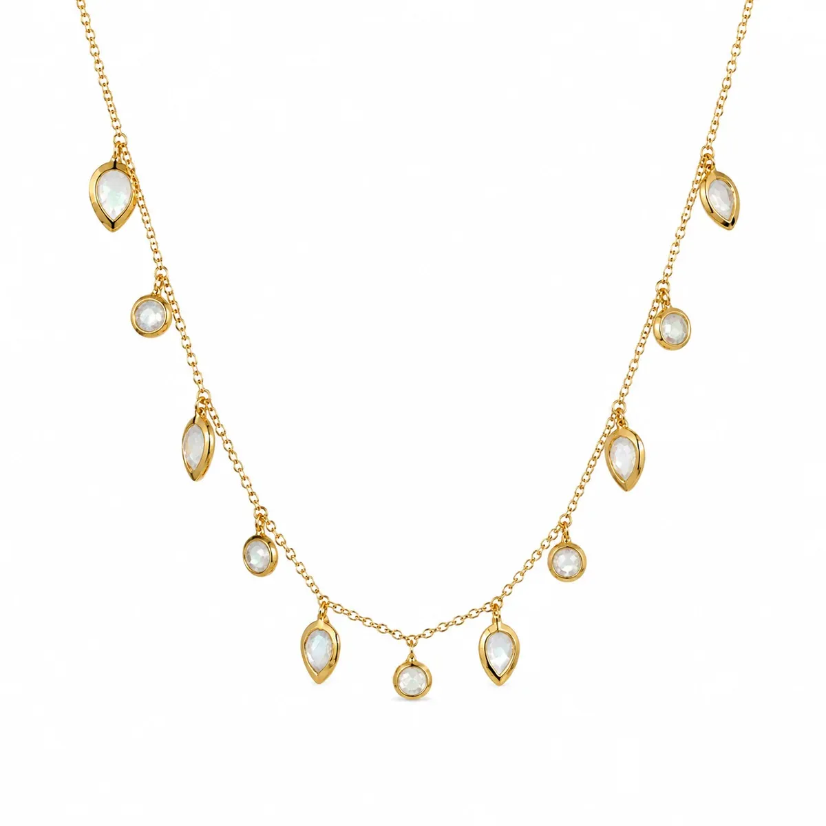 Necklace Moonstone Fragment