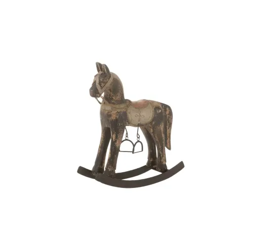 Rocking Horse Topo Mango Wood/Metal Mix Small