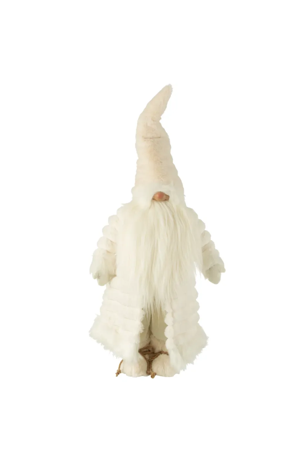 Gnome Padded Coat Textile Cream/Brown Large