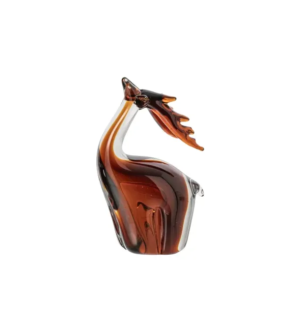 Deer Glass Bronze Small