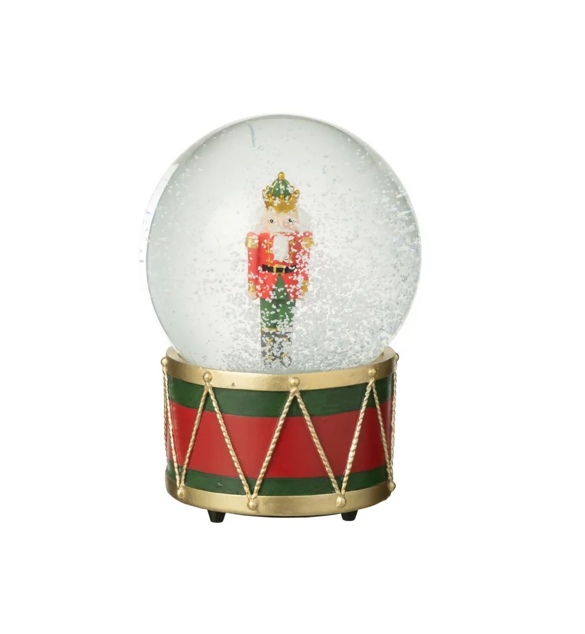 Water Globe Nutcracker Limepowder Christmas Red/Dark Green