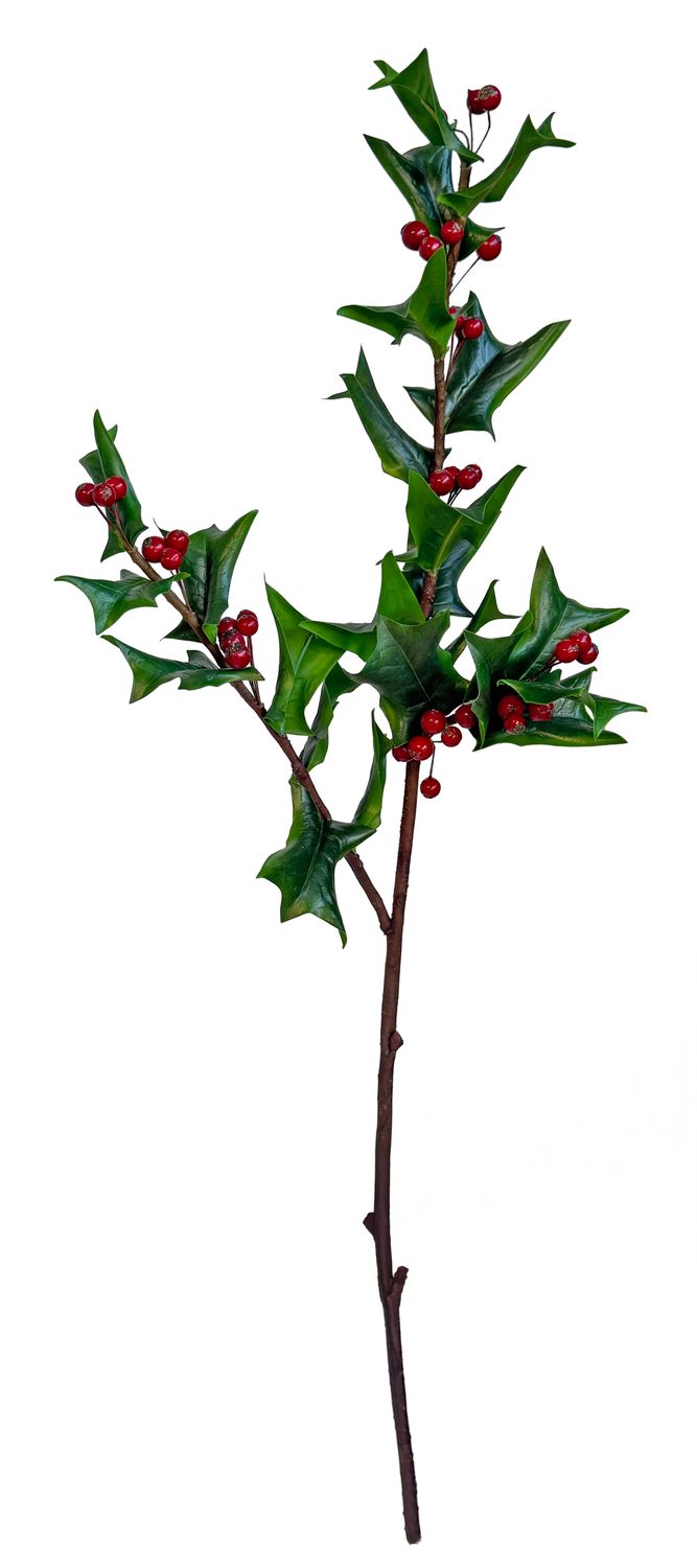 Holly branch 76cm
