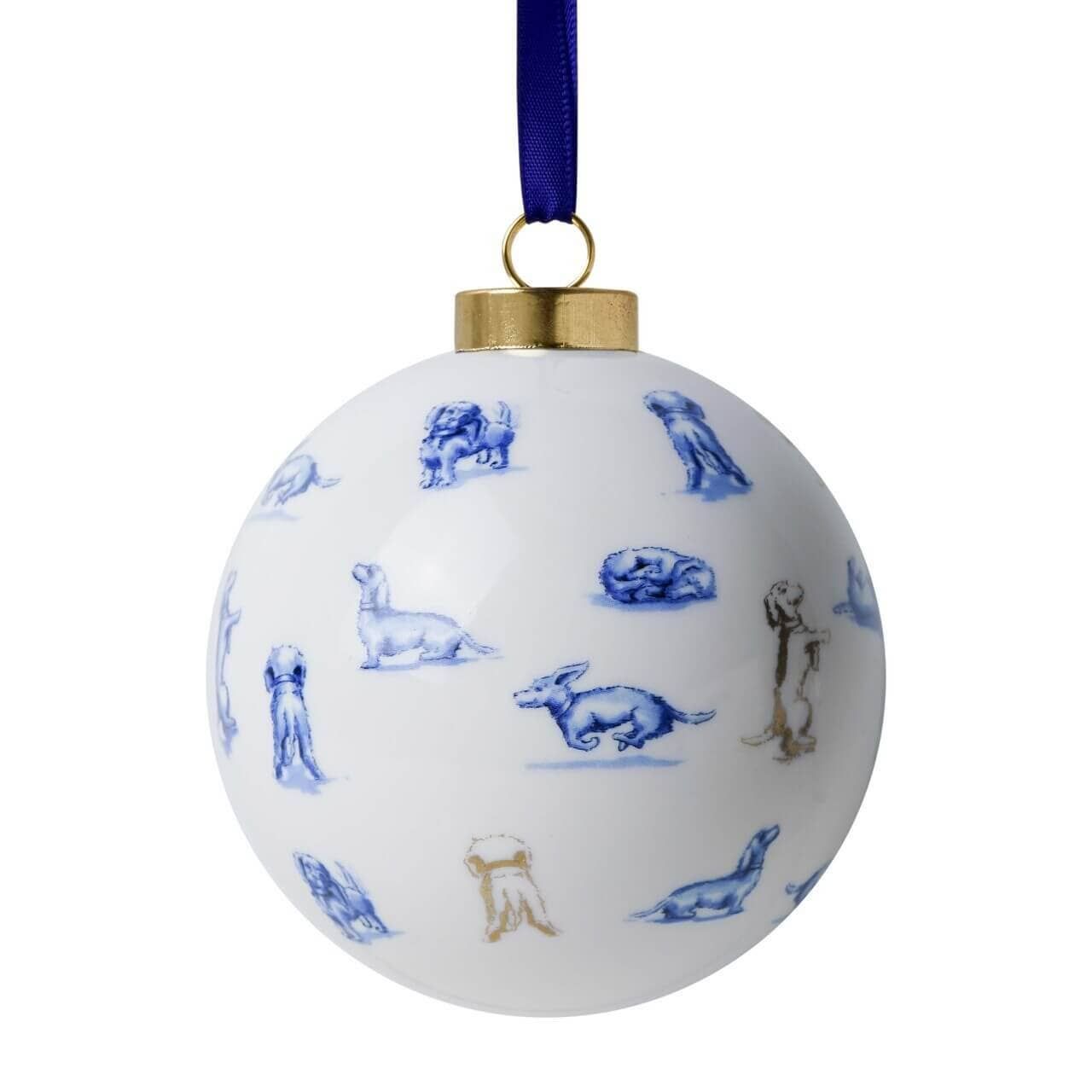 Christmas Ball Dachshund Nhaan dog tricks
