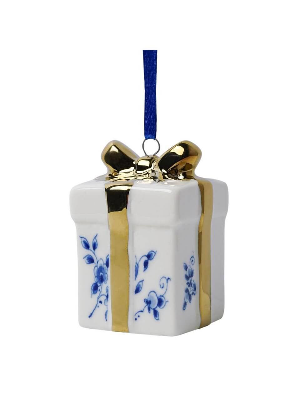 Gold Christmas ornament gift