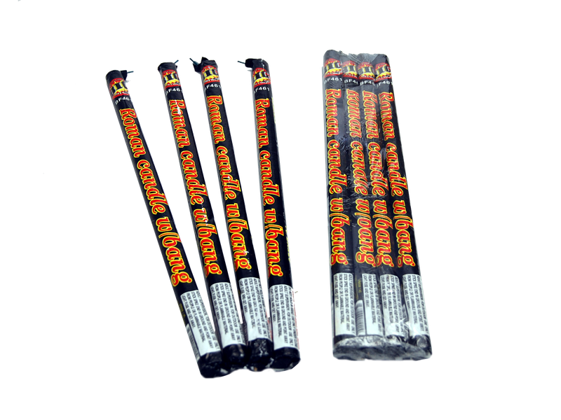 10 BALL ROMAN CANDLE W/BANG