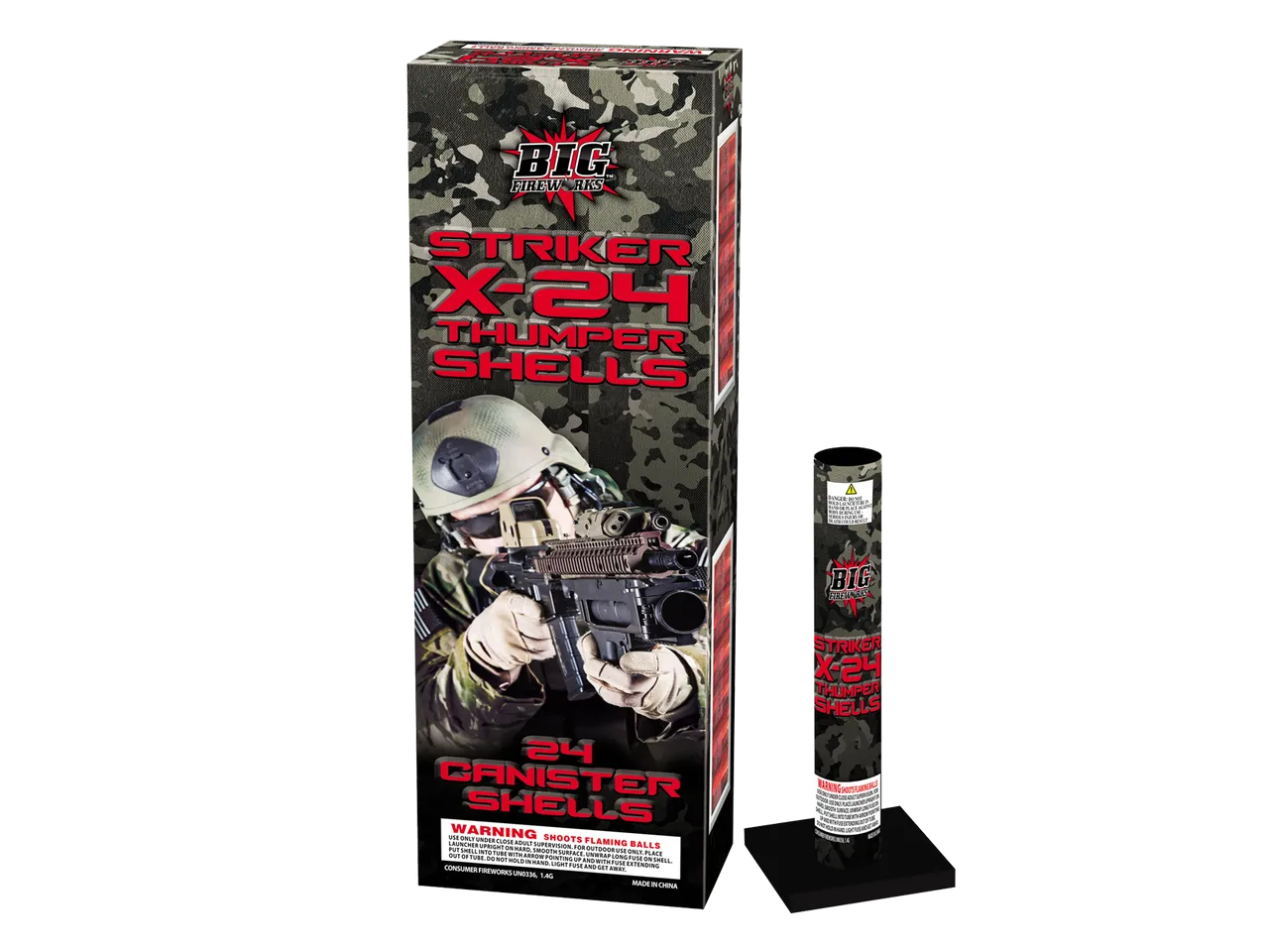 STRIKER X-24 THUMPER SHELLS