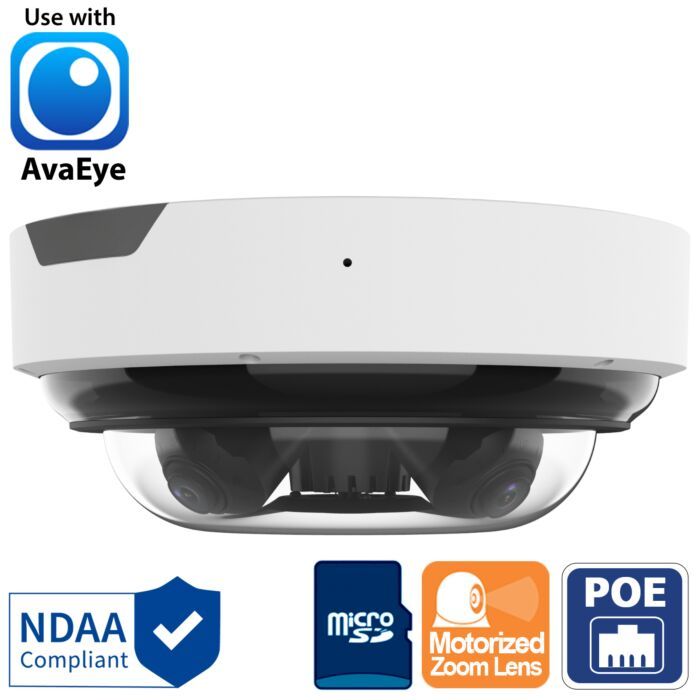 360 Degree Security Camera, 20MP, Multi View