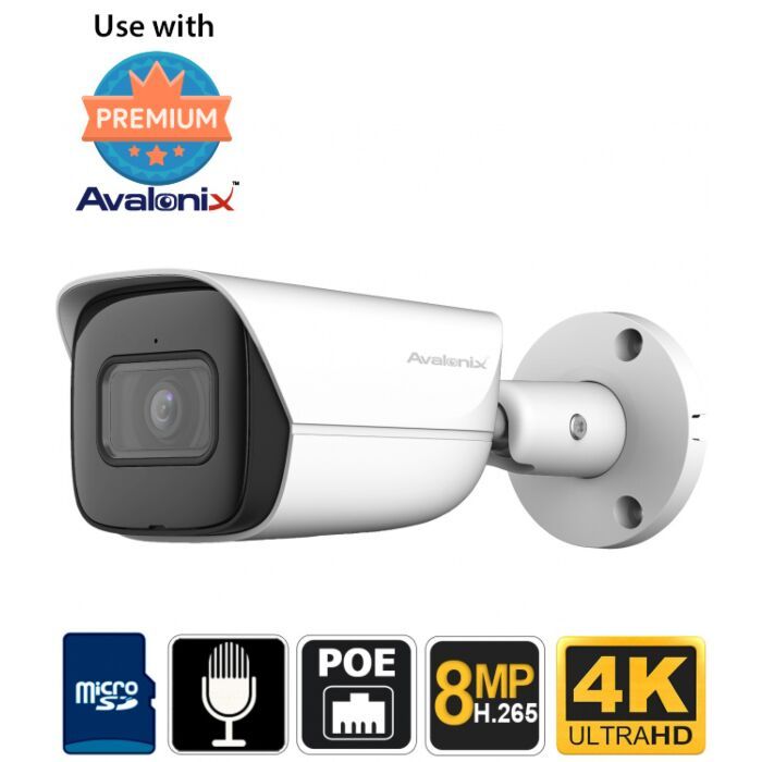 Starlight 4K IP PoE Bullet Camera — Ultimate Series