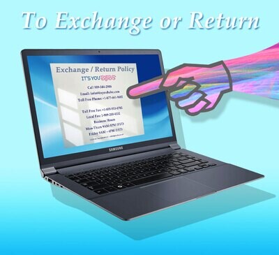 Click Here for Exchange / Return Instructions