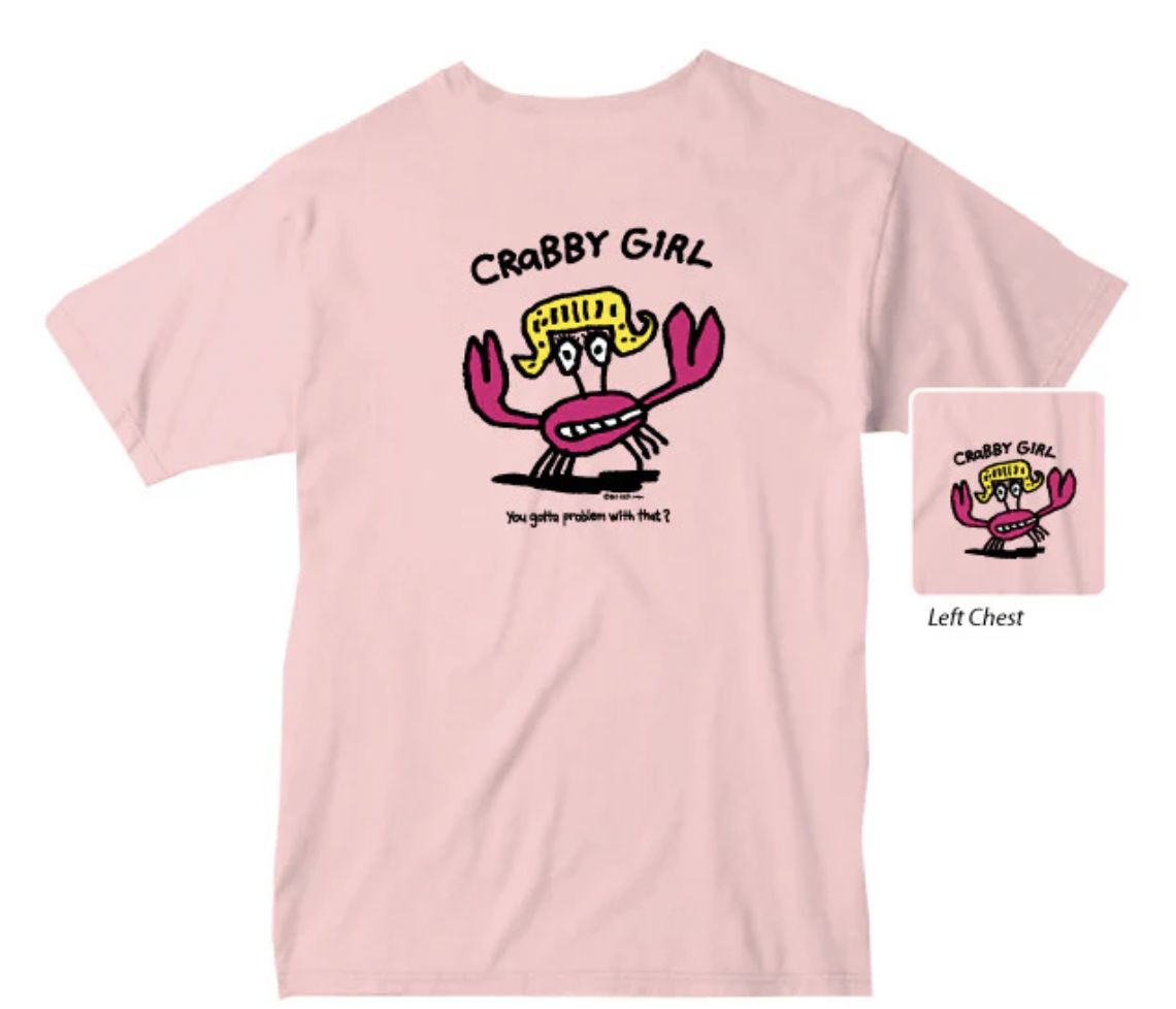 Crabby Girl Shirt BIG0007