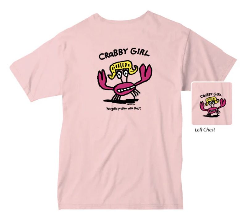 Crabby Girl Shirt BIG0007