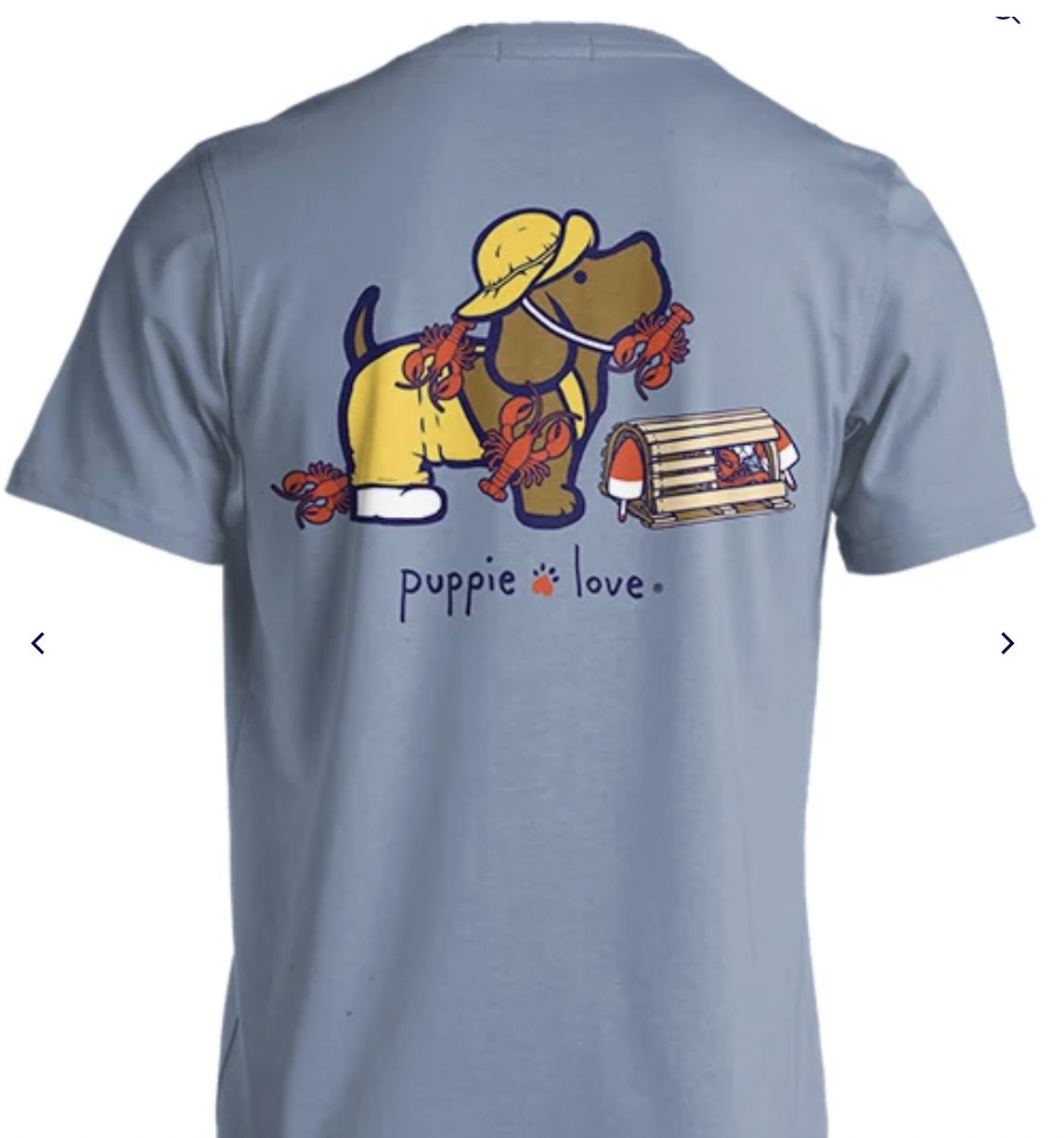 Lobster Pup Shirt PUP0003