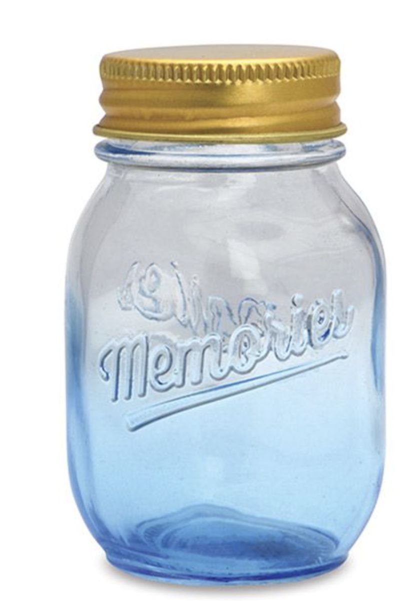 Memories Ball Jar Shot Glass CAP0030