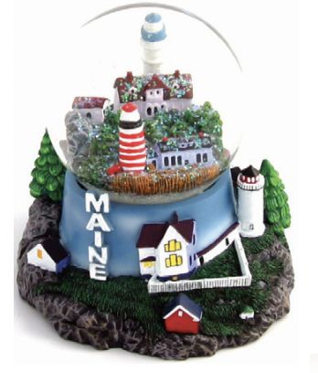 Maine Lighthouses Snow Globe MSC0075