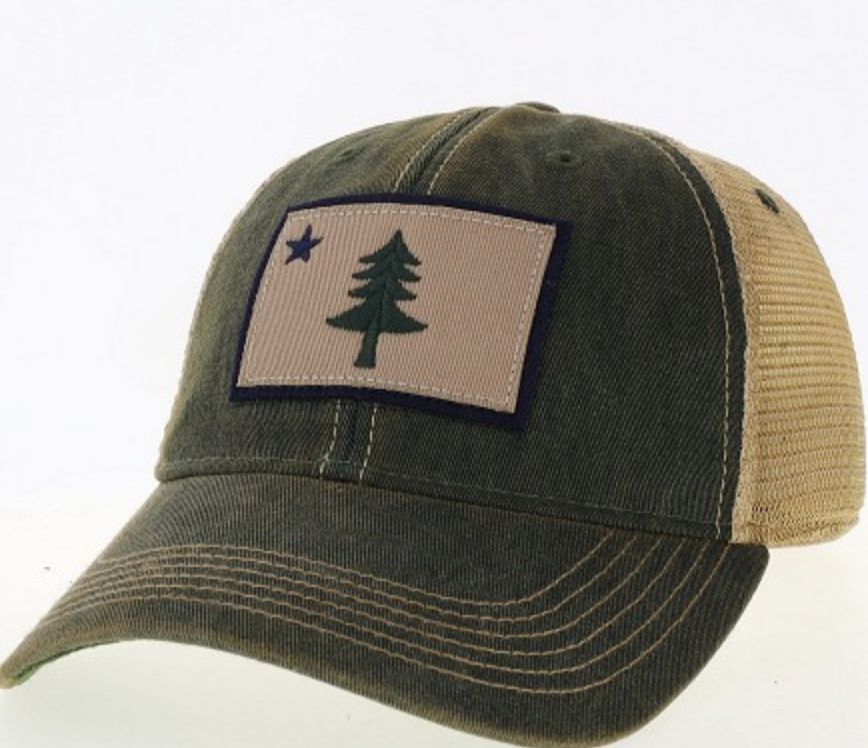 Old Maine Flag Hat LEG0003