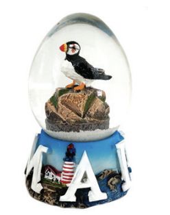 Maine Puffin Snow Globe MSC0073