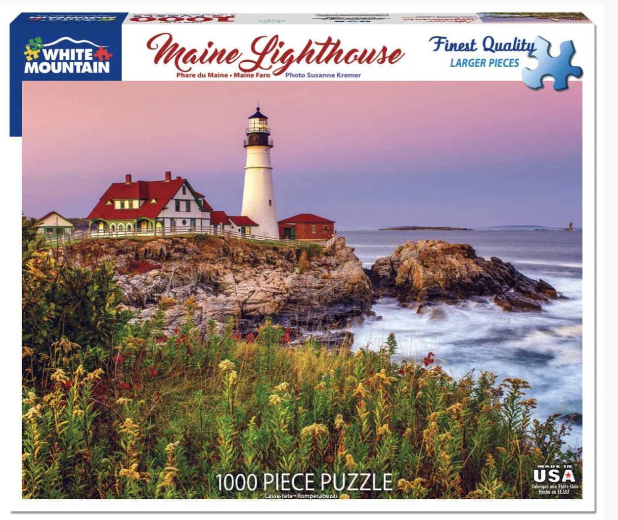 Maine Lighthouse Puzzle 1000pc WMP0003