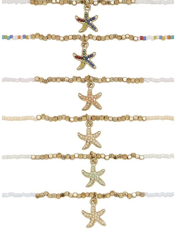 Starfish Charm Necklace CRZ0072