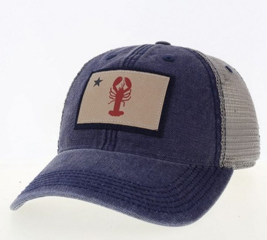 Lobster Star Maine Flag Hat LEG0004