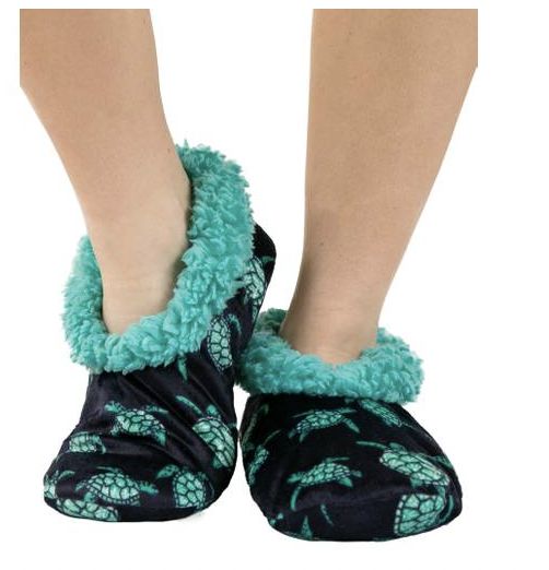 Turtle Fuzzy Feet Slipper LAZ0066