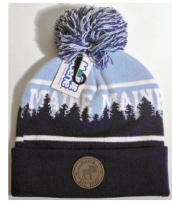 Moose Pine Tree Winter Hat MSC0525