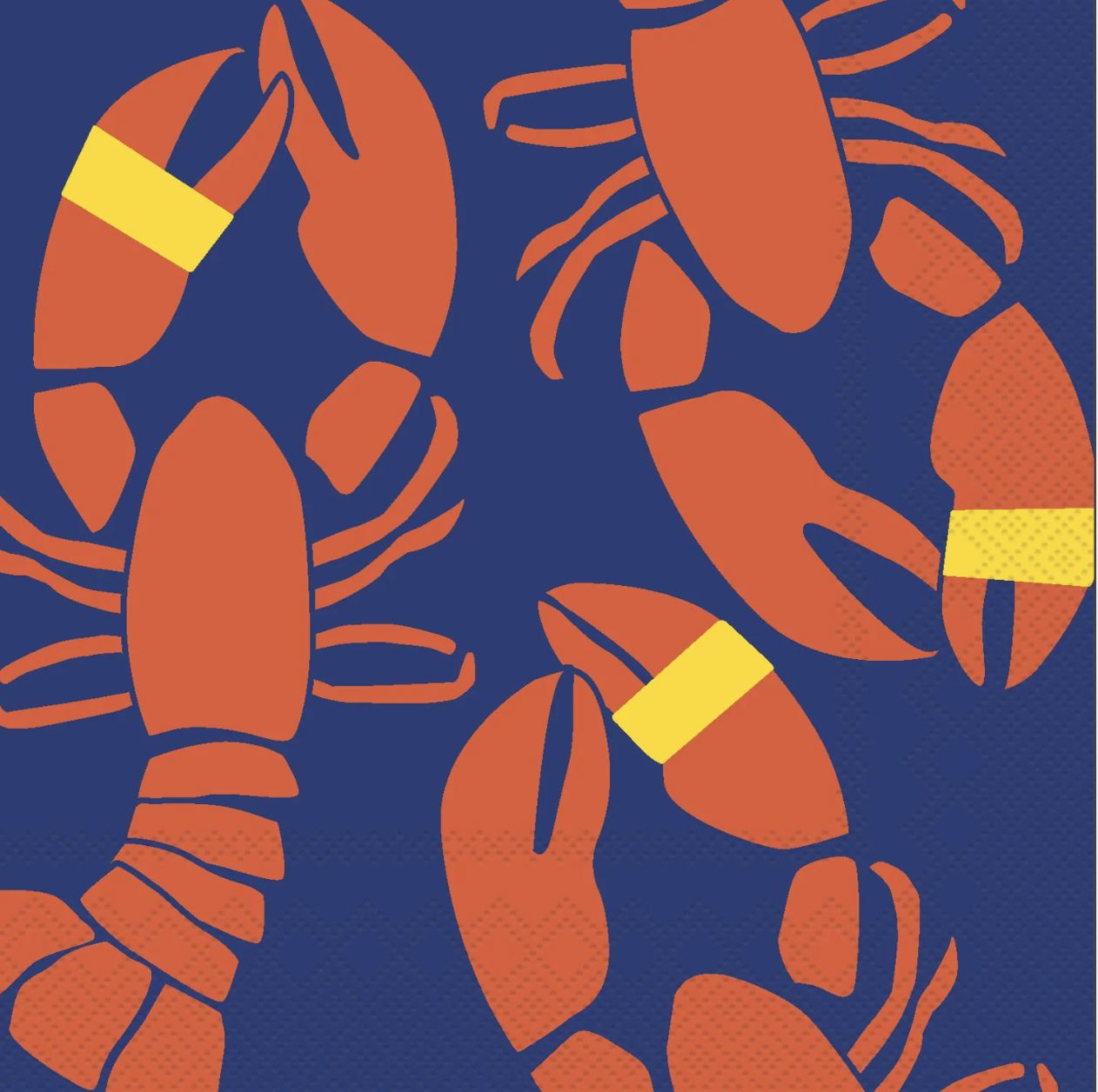 Lobster Napkins BOS0005