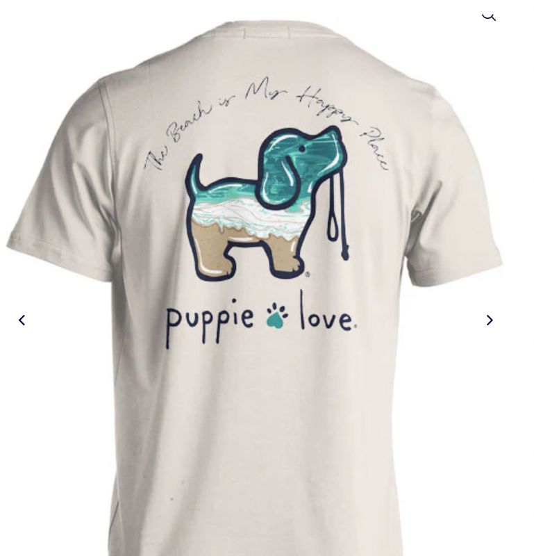 Happy Place Pup Shirt PUP0001