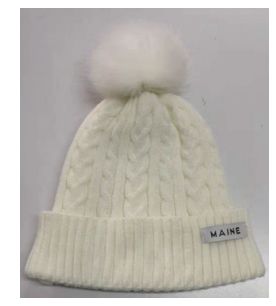 White Winter Hat MSC0526