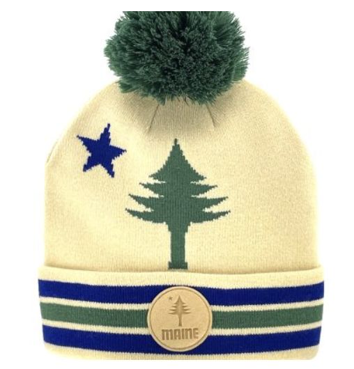 Maine Flag Winter Hat WOO0035