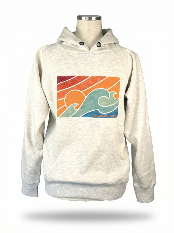 Grow Old Wave Ogunquit Hoodie LAK0015