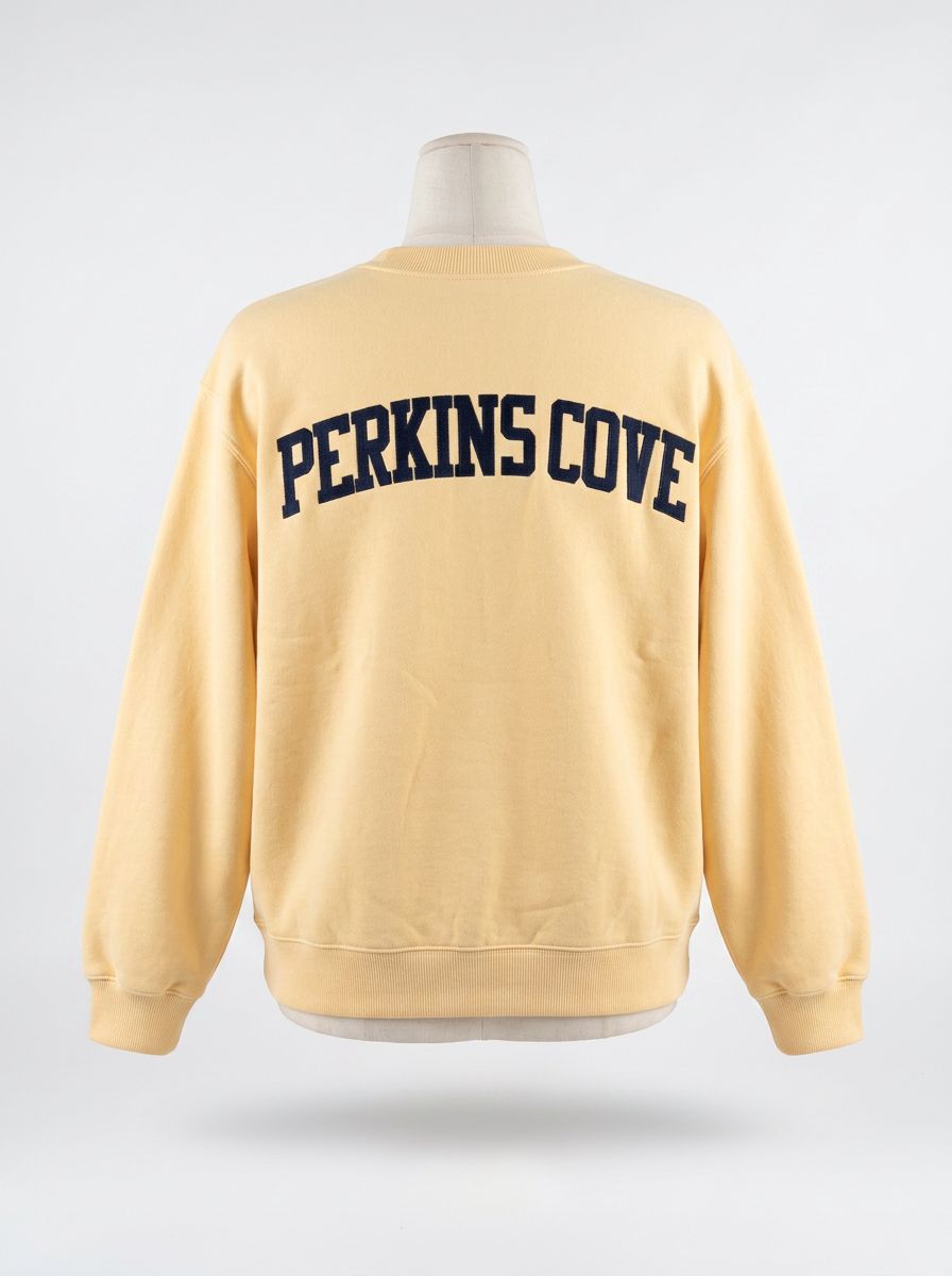 Perkins Cove Applique Crew  MVS0039