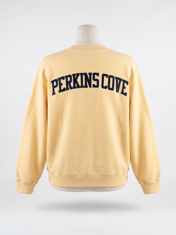 Perkins Cove Applique Crew  MVS0039