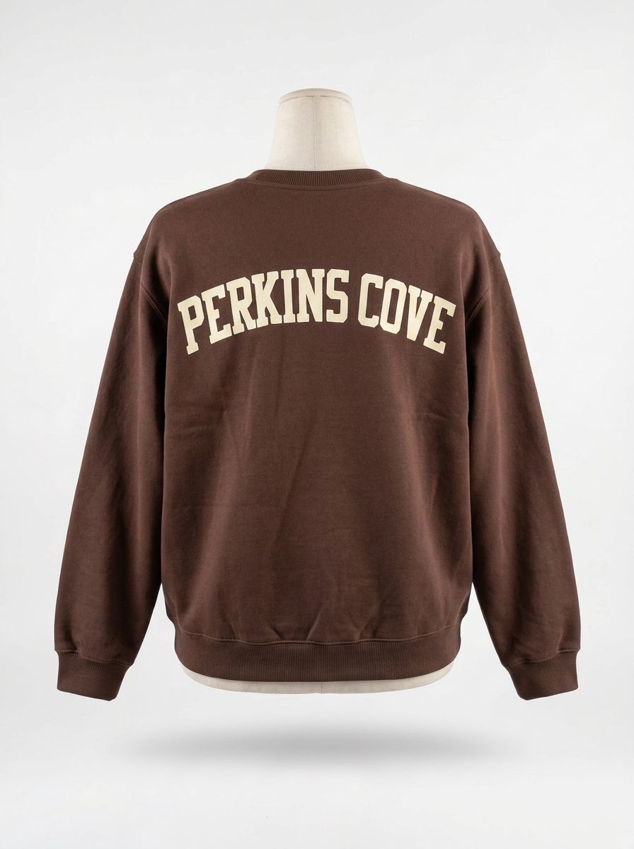 Perkins Cove Applique Crew  MVS0039