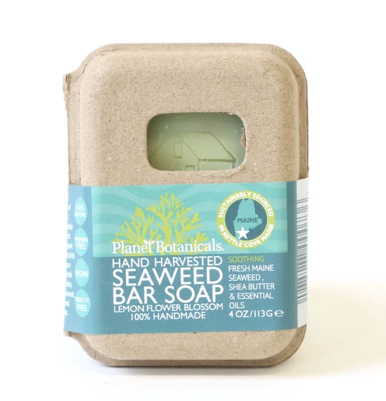 Seaweed Bar Soap Lemon PLB0002
